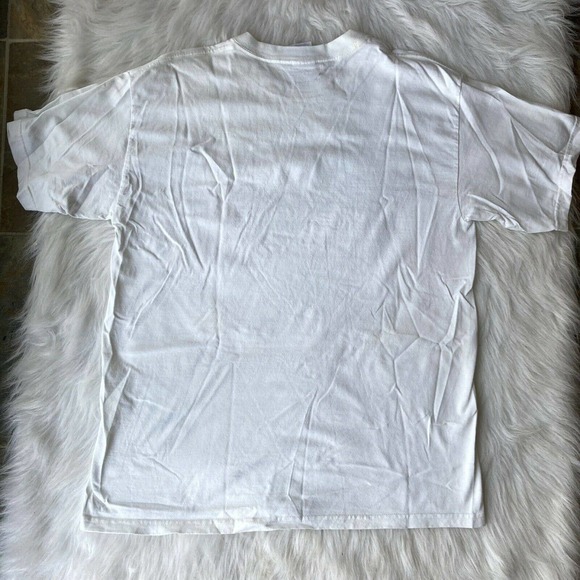 Vintage Gildan T Shirt Bundle Sz L 9/11 God Bless America Patriotic Adult White - Picture 9 of 11